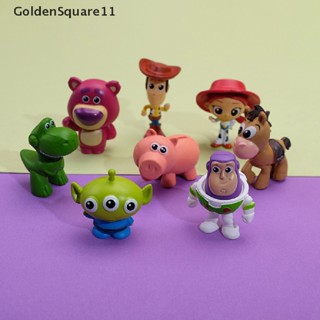 Goldensquare ฟิกเกอร์ Toy Story Buzz Lightyear Woody Jessie Little Green สําหรับผู้ชาย 1 ชิ้น