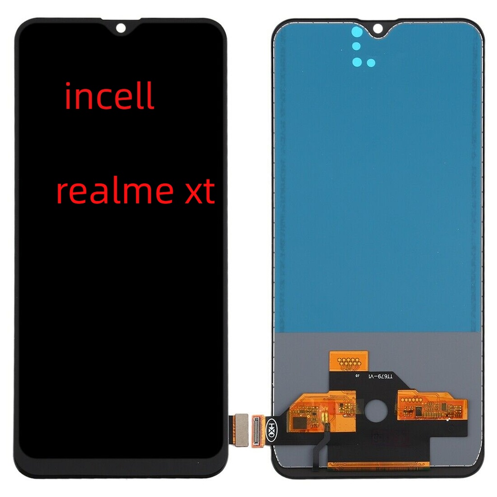หน้าจอสัมผัส LCD สําหรับ Realme XT RMX1921