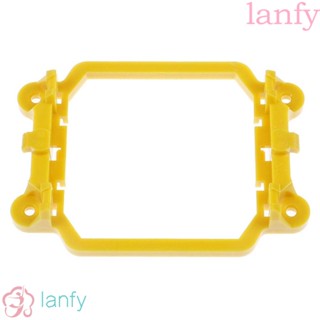 Lanfy ตัวยึดฮีทซิงค์ CPU อุปกรณ์เสริมคอมพิวเตอร์ แผ่นฐานหม้อน้ําพลาสติก ตัวยึดพัดลมระบายความร้อน CPU ตัวยึดเมนบอร์ด CPU