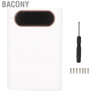 Bacony DIY  Box 4x21700   Outer Case Fast Charging