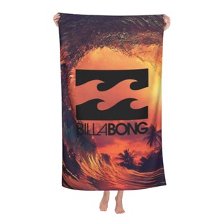 Billabong ผ้าขนหนูอาบน้ํา ไมโครไฟเบอร์ ดูดซับน้ําได้ดี ขนาดมาตรฐาน 70x140 ซม. สําหรับทุกเพศ