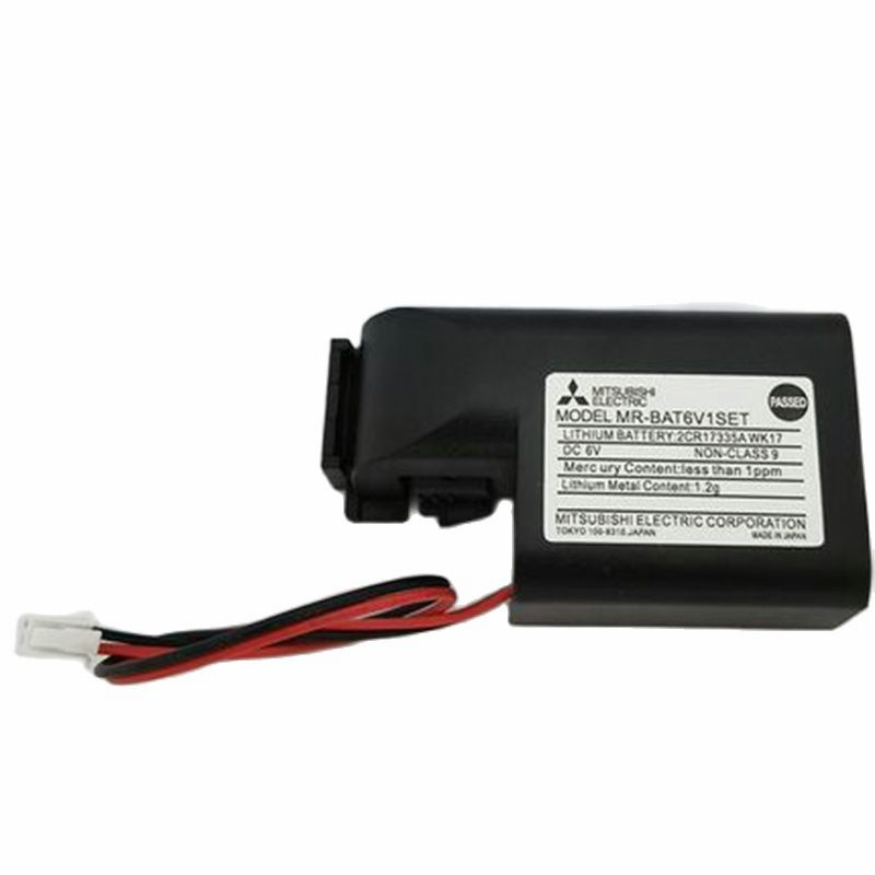 1pce MR-J4 Servo แบตเตอรี่ลิเธียม M80 ไดร์เวอร์ MR-BAT6V1SET 6V PLC อะไหล่