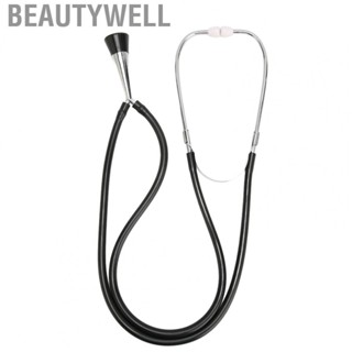 Beautywell Fetal Stethoscope Monitoring Aluminum Alloy Soft Fetal Heart Stethoscope Black for Pregnant Baby  Care