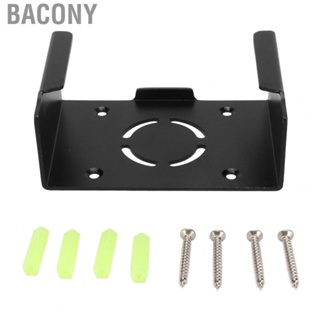 Bacony Set Top Box Mount  Space Saving Aluminum Alloy Stable Support Set Top Box Wall Bracket Rust Proof  for TV