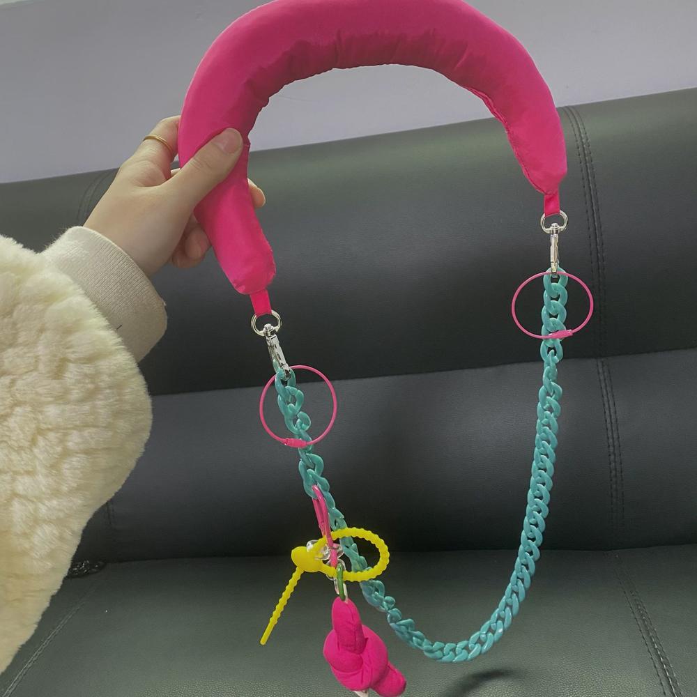 ของแท้ Hyunya หัวเข็มขัดถัก ขนาดเล็ก หลากสี อุปกรณ์เสริม สําหรับแขวนกระเป๋าเดินทาง