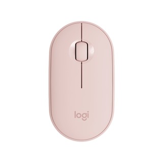 LOGITECH PEBBLE M350 pink Wireless&amp;Bluetooth เม้าส์ไร้สาย