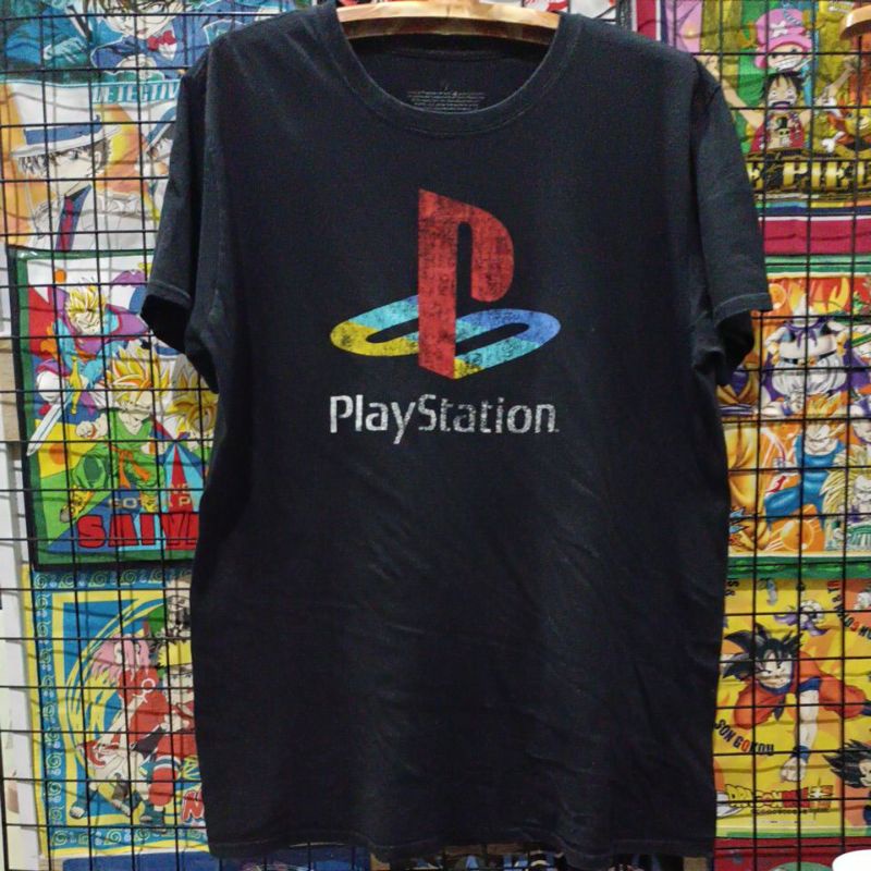 เสื้อยืดมือสอง Usa PlayStation 2018 Size L.อก22/ยาว29.5