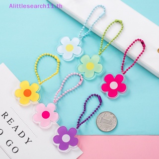 Alittlesearch พวงกุญแจ จี้อะคริลิค รูปดอกทานตะวันน่ารัก 11 สี สําหรับห้อยกระเป๋า เครื่องประดับ