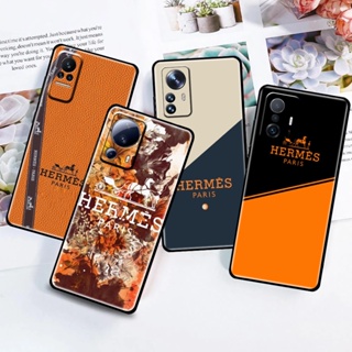 เคสโทรศัพท์ซิลิโคน TPU กันกระแทก ลายโลโก้ Hermes สําหรับ Xiaomi 10 10S 11 11T LITE PRO ULTRA