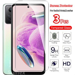 ฟิล์มกระจกนิรภัยกันรอยหน้าจอ แบบใส สําหรับ Xiaomi Redmi Note 12S 12 Pro 4G Note12S Not 12S 12 11S 11 Pro+ Plus 5G 3-1 ชิ้น