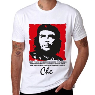 ใหม่ เสื้อยืดลําลอง แขนสั้น พิมพ์ลาย Cuba People Hero Che Guevara แฟชั่นฤดูร้อน สําหรับผู้ชาย 273341