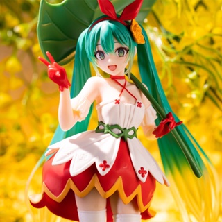 โมเดลฟิกเกอร์ PVC อนิเมะ Hatsune Miku Thumbelina Wonderland Vocaloid Ver ของเล่น สําหรับเก็บสะสม