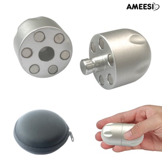 Ameesi Fidget Slider ของเล่นคลายเครียด โลหะ กันการสึกหรอ กันรอยขีดข่วน หมุนได้ สําหรับผู้ใหญ่