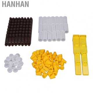 Hanhan Beekeeping Base Cell Bar Frame  Connected Together Multifunctional Queen Bee Base Cell Bar  for Bee Breeding Base