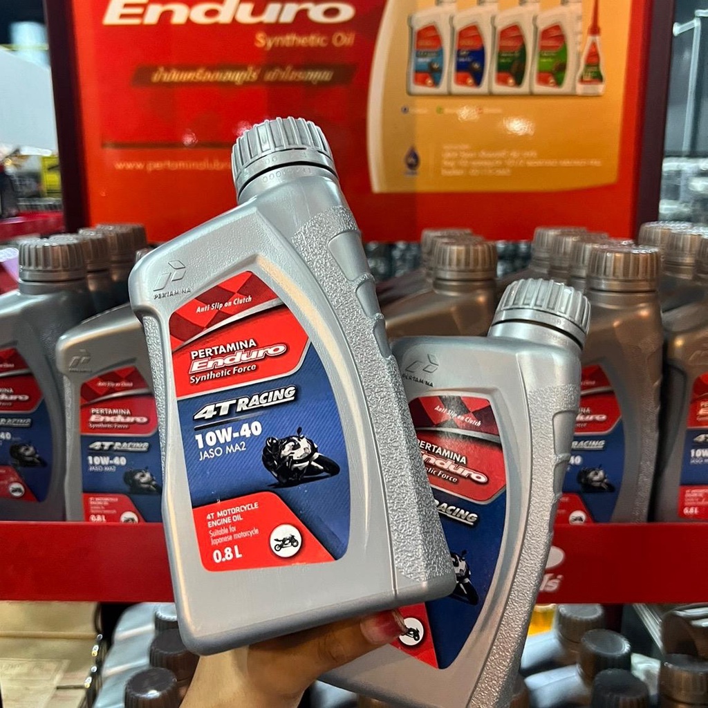 โปรโมชั่น Enduro 10W-40 2ขวด ขนาด0.8L สูตรใหม่