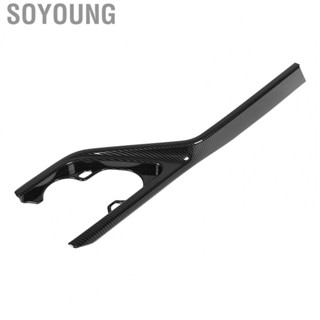 Soyoung Car Cup Holder Panel Trim  Stylish Precise Fit Armrest Cup Holder Panel Frame Abrasion Resistant  for Decoration