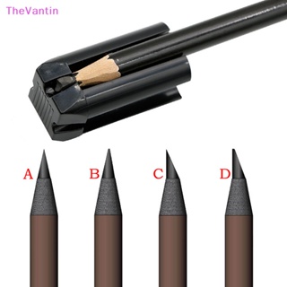 Thevantin 4 In 1 กบเหลาดินสอเขียนคิ้ว เครื่องมือสัก สําหรับแต่งหน้า โปรไฟล์ ปากกา สินค้าที่ดี