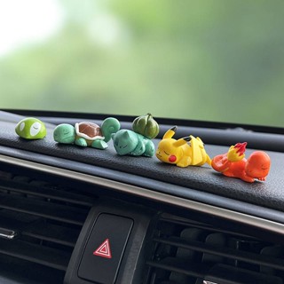 Cute Car Display Screen Lying Decoration Vehicle Center Console Cartoon Car Accessories Car Creativity Doll Fashion 1Pc4