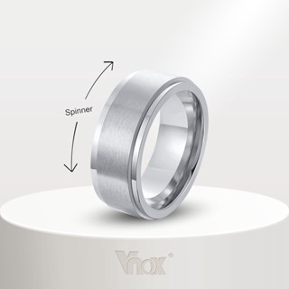 Vnox แหวนสปินเนอร์ 6/8 มม. คลายเครียด สไตล์คลาสสิก เครื่องปร…