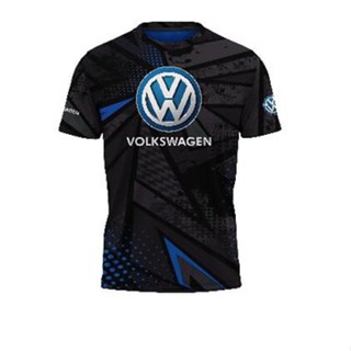 เสื้อยืด ลาย Volkswagen Sublimation Baju Microfiber Jersi Jersey Sublimation สําหรับผู้ชาย