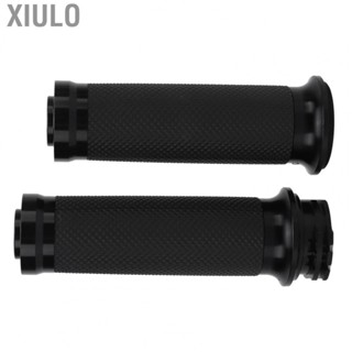 Xiulo Bike Handlebar Grips Pair Motocycle Hand Grips Black for Motorbike