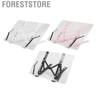 Foreststore Reading Stand  Decorative Multifunctional Stable Foldable Book Stand Acrylic  for Home for Students