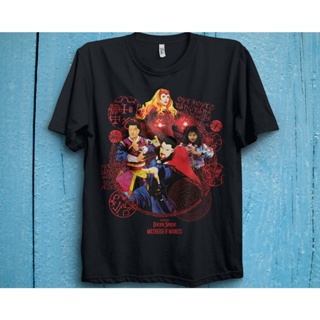 เสื้อยืด พิมพ์ลาย Marvel Doctor Strange In The Multiverse Madness สําหรับผู้ใหญ่ 796344