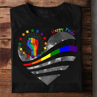 [S-5XL]เสื้อยืด พิมพ์ลายสโลแกน Lgbt Gay Pride ตลก ขายดีที่สุด ผ้าฝ้ายแท้