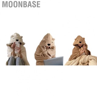 Moonbase Hooded Blankets   Washable Wearable  Soft Cotton  for Gifts