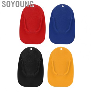 Soyoung Motorcycle Side Support   Stable Motorcycle Kickstand Pad Sturdy Skidproof  for Motorbike