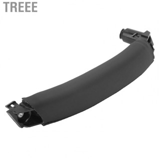 Treee LR076161  PU Leather Left Interior Trim Door Pull Handle Comfortable To Touch Durable Interior Door Pull Handle  for Car