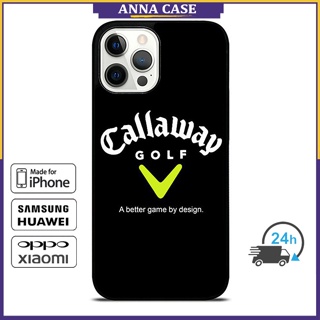 เคสโทรศัพท์มือถือ ลาย Callaways Golf สําหรับ iPhone 14 Pro Max 13 Pro Max Samsung Galaxy Note10+ S21Ultra