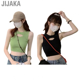 Jijaka Short Tank Top  Skin Friendly  Comfortable Knitted Tank Top  for Women for Shopping