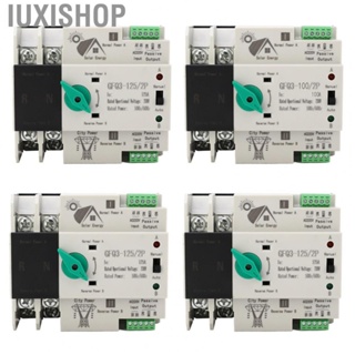 Iuxishop Electrical Selector Switch  50/60Hz Millisecond Fast Switching 35mm Rail Mounting Dual Power Automatic Transfer Switch PV To Mains  for PZ30 Distribution Box