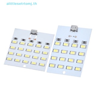 Alittlese แผงไฟฉุกเฉิน LED 5V 430mA~470mA Mirco USB 5730 สีขาว DIY TH