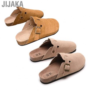 Jijaka Women Flat Slippers  Fashionable Ergonomic Design Women Scuff Slipper Soft  for Shopping