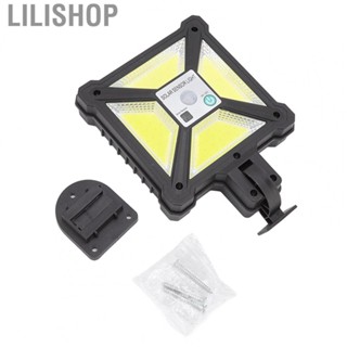 Lilishop Solar Street Light 4 COB Motion  IP65  3 Modes  Wall