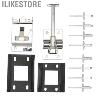 Ilikestore RV Replacement Trailer Door Holder T Style Catch 316 Stainless Steel Heavy Duty Universal for RV Travel Trailers