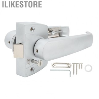 Ilikestore Door Lever Lock  Rustproof Frosted Texture High Strength RVs Bathroom Door Lock Stable  for 30‑35mm Door Thickness