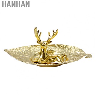 Hanhan Desktop Reindeer Ornament  Reindeer Ornament Metal Material  for Car