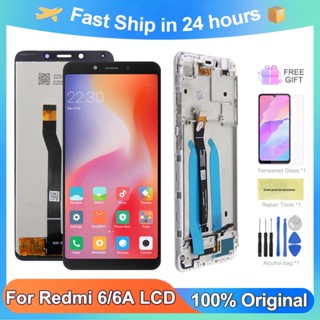 หน้าจอสัมผัส Lcd 5.45 นิ้ว แบบเปลี่ยน สําหรับ Xiaomi Redmi 6 M1804C3DG Redmi 6A M1804C3CG