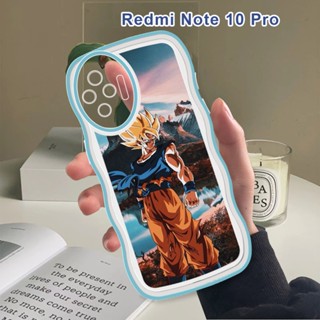 เคสโทรศัพท์มือถือแบบนิ่ม กันกระแทก กันรอยกล้อง ลายดราก้อนบอล สําหรับ Redmi Note 10 9 Pro 4G 5G Note 9S 8 5A Prime