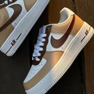 Nike air force 1 รองเท้าแฟชั่น ปรับแต่งได้ สําหรับผู้ชาย และผู้หญิง DGNQ af1