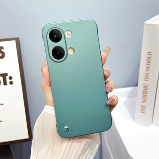 เคสโทรศัพท์มือถือ PC แบบแข็ง บางพิเศษ ป้องกันลายนิ้วมือ หรูหรา สําหรับ Oppo Reno10 Pro Plus