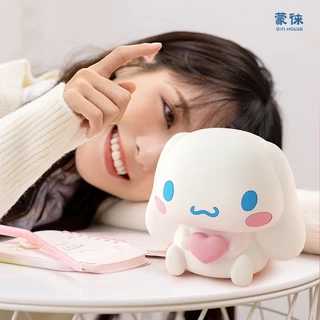 SANRIO โคมไฟตั้งโต๊ะ แบบพกพา ที่ทนทาน หรี่แสงได้ เหมาะกับของขวัญ สําหรับเด็กผู้หญิง
