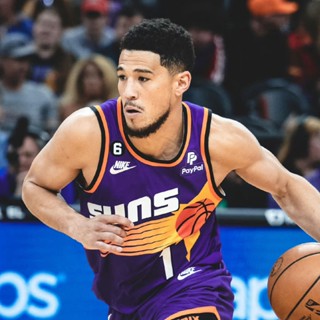 ขายดี เสื้อกีฬาบาสเก็ตบอล ลายทีม NO.1 Devin Booker 22-23 Season Phoenix SUNS Jersey สําหรับผู้ชาย