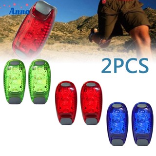 【Anna】Safety light Rear Cycling Clip On Flashing Portable Headlights Warning