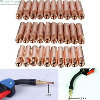 【Big Discounts】MB 15AK Contact Tip Copper Alloy Dimensional Accuracy M6 Copper Gas Nozzle#BBHOOD