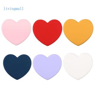 Livi แผ่นรองแก้วซิลิโคน ทรงสี่เหลี่ยมผืนผ้า น้ําหนักเบา สีพื้น สําหรับถ่ายภาพ