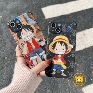 เคสโทรศัพท์มือถือแบบนิ่ม TPU กันกระแทก ลายการ์ตูนลูฟี่ วันพีซ สําหรับ ITEL A57 A56 A48 A37 A36 A35 A33 Plus S17 S16 Pro P37 Pro P36